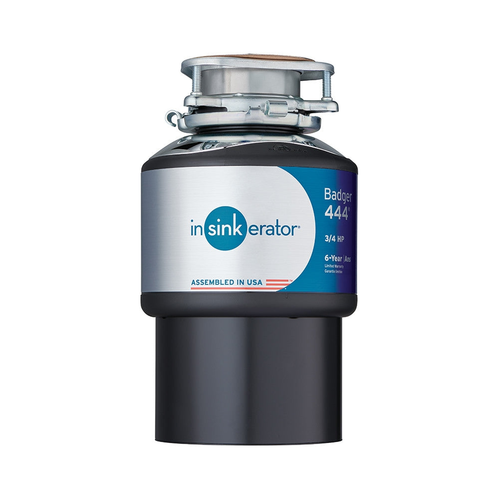 Badger 444 3/4-HP Continuous Feed Food Waste Disposer
