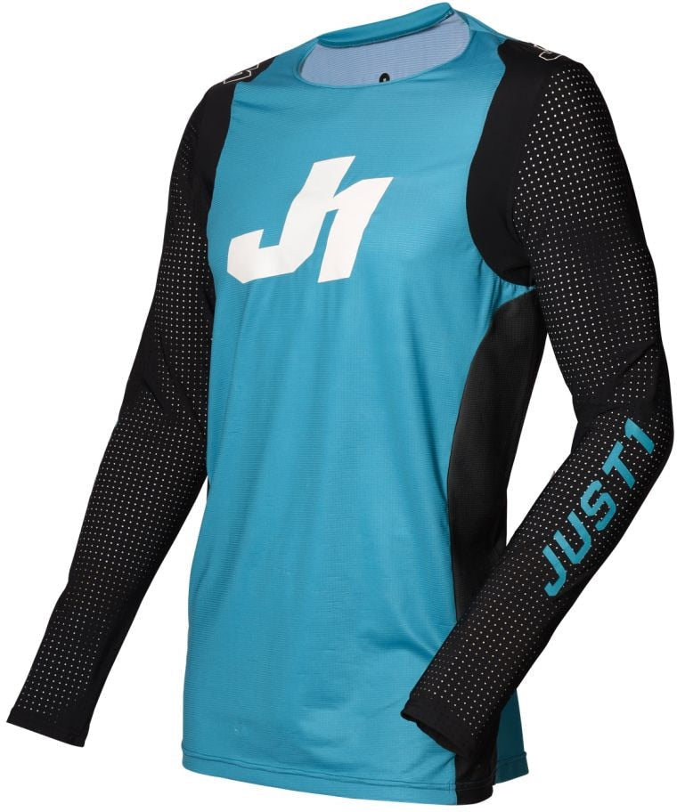 Youth Flex Motocross Jersey, Blue/Black/White