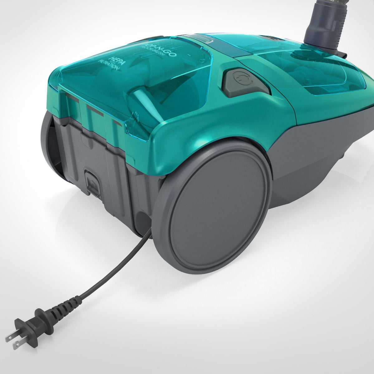 Pet Friendly Pop-N-Go HEPA Multi-Surface Bagged Corded Canister Vacuum, 14-in, 12A