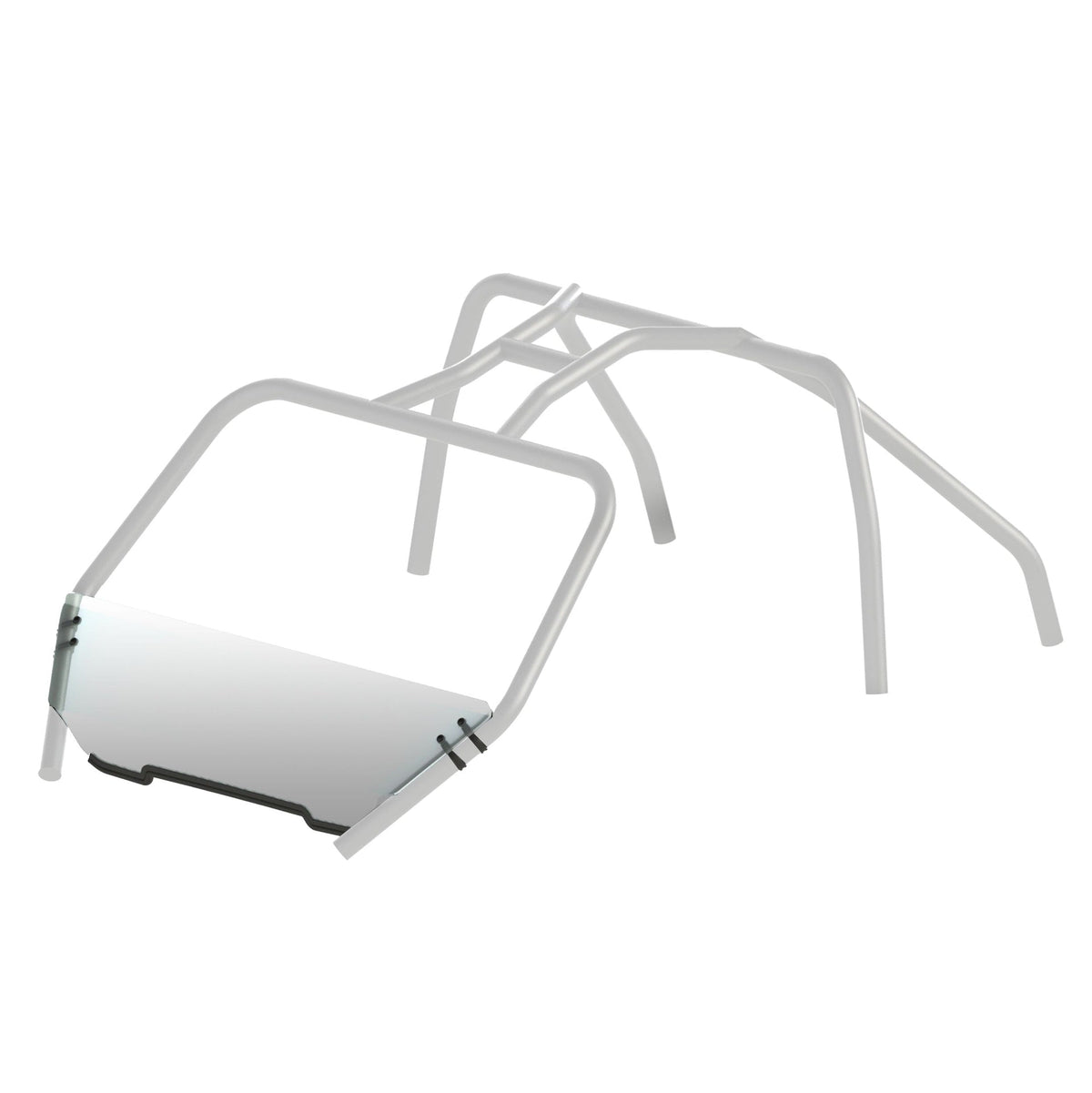 Uncoated Half Fixed Windshield, Wildcat