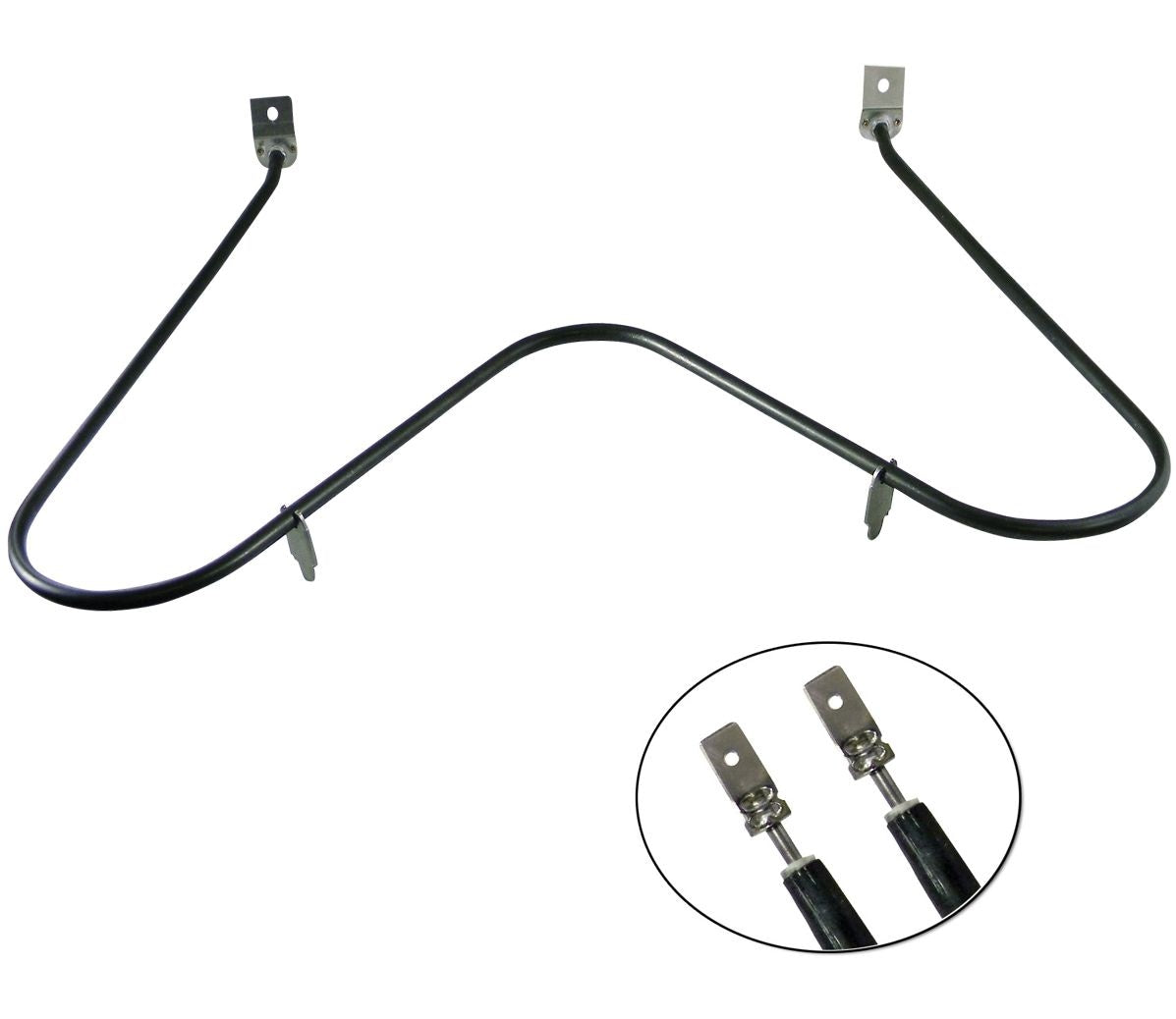 Laser 62510/2 Oven/Bake Element with Straight Spade Connector, 2360W, 30-in