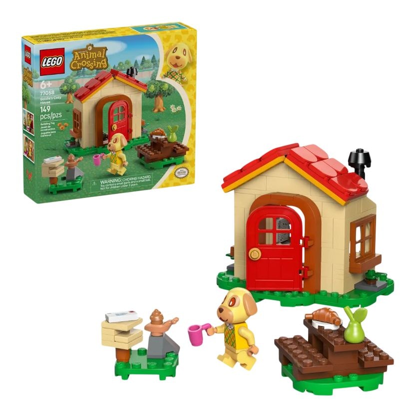 Animal Crossing Goldie's Cozy House - 77058, 149-pcs. Ages 6+