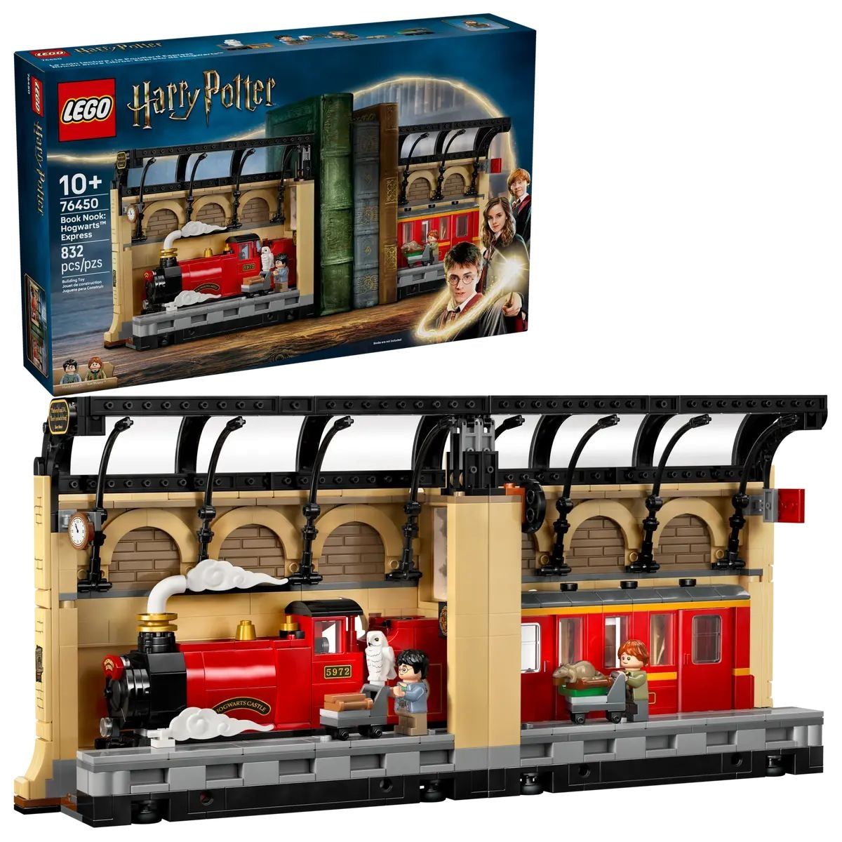 Book Nook: Hogwarts Express - 76450, 832-pcs, Ages 10+