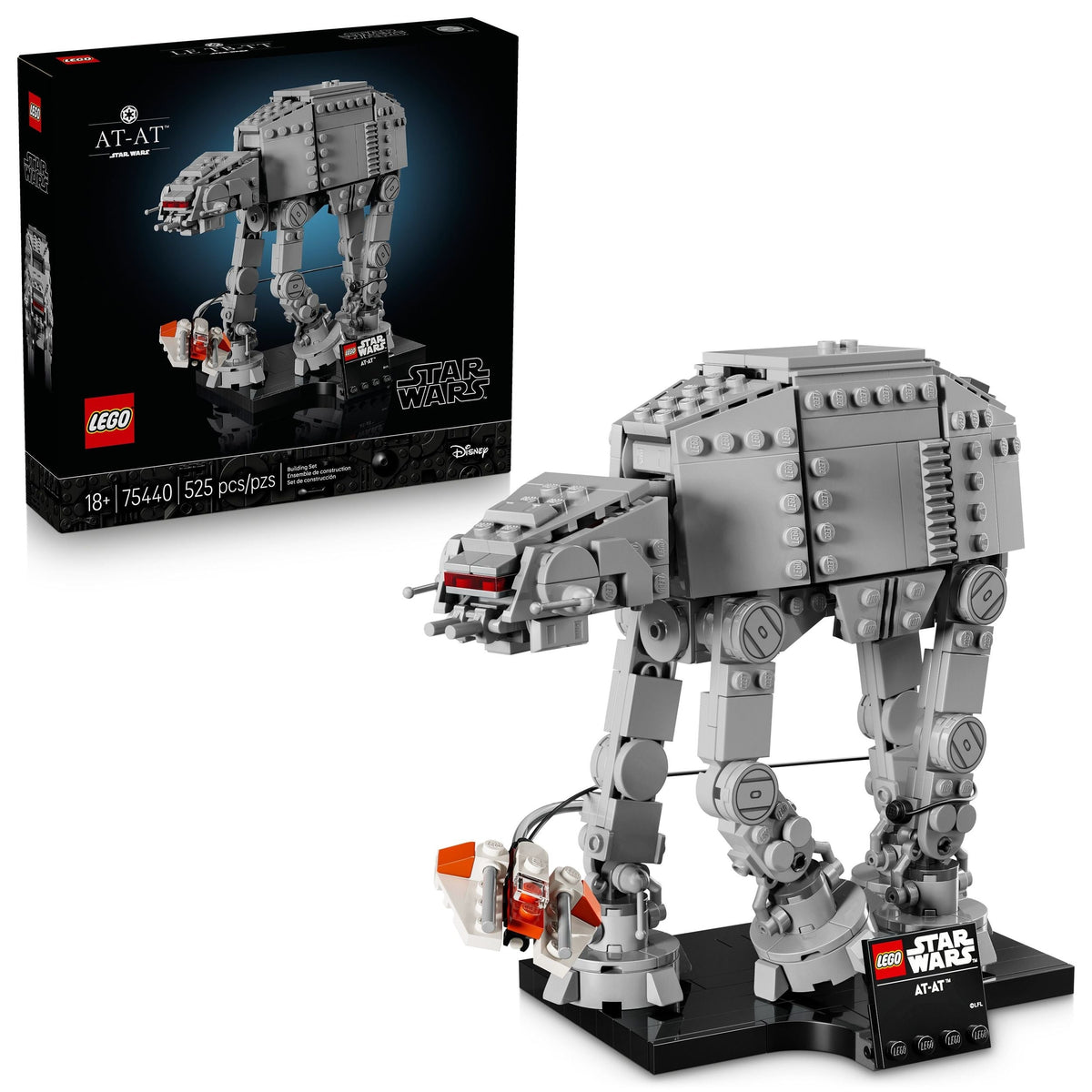 AT-AT Walker Toy Building Set - 75440, 525-pcs, Ages 18+