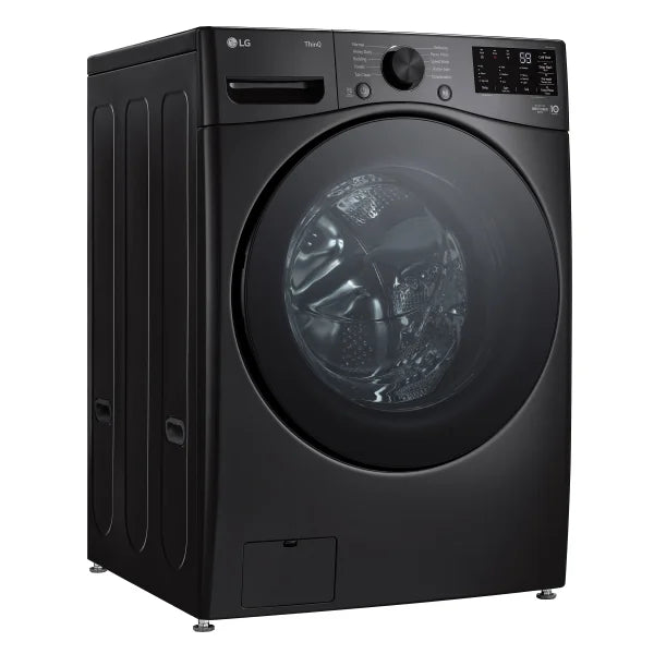 LG 5.2 cu ft. Midnight Black Smart Front Load Washer with AI Direct Drive