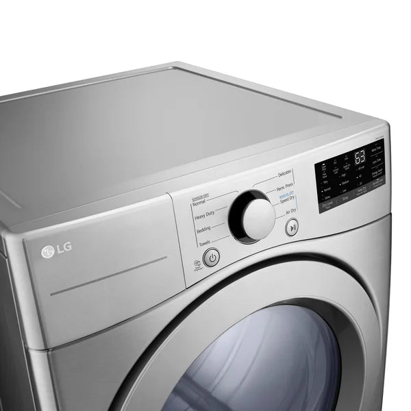 LG 7.4 cu ft. Graphite Steel Electric Ultra Large Capacity Dryer with SmartDiagnosis
