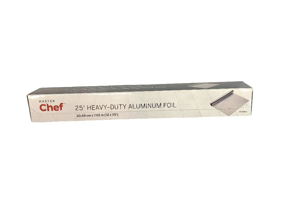 Heavy Duty Aluminium Foil Roll, 12-in x 25-ft
