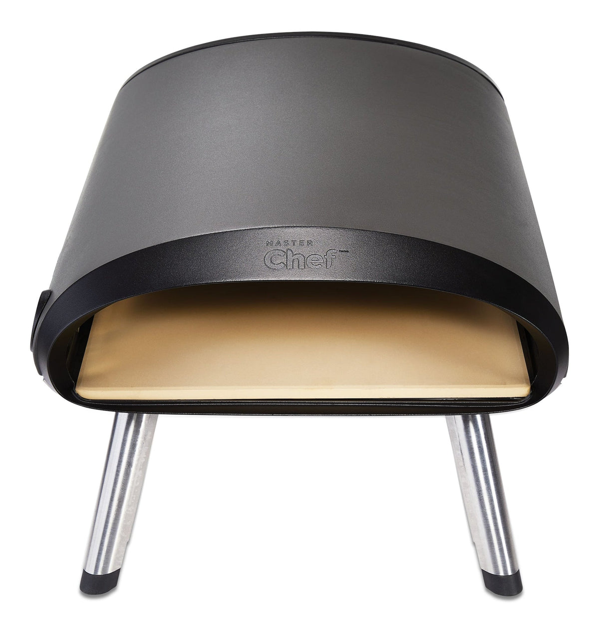 Tabletop Propane Gas Outdoor Pizza Oven with Cover, 12-in