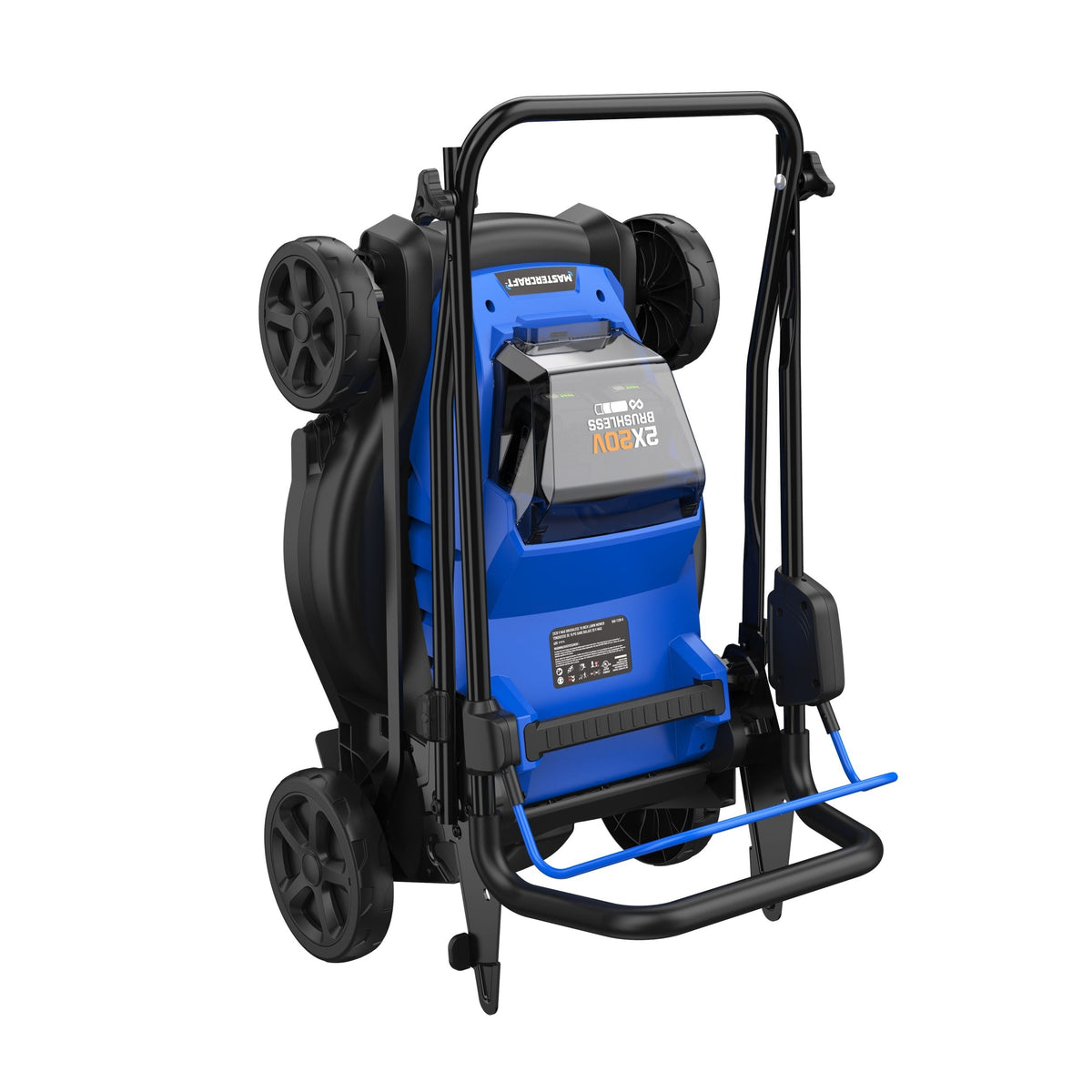 2 x 20V Cordless 18-in Brushless Push Lawn Mower Kit with 2 5 Ah Batteries and Charger