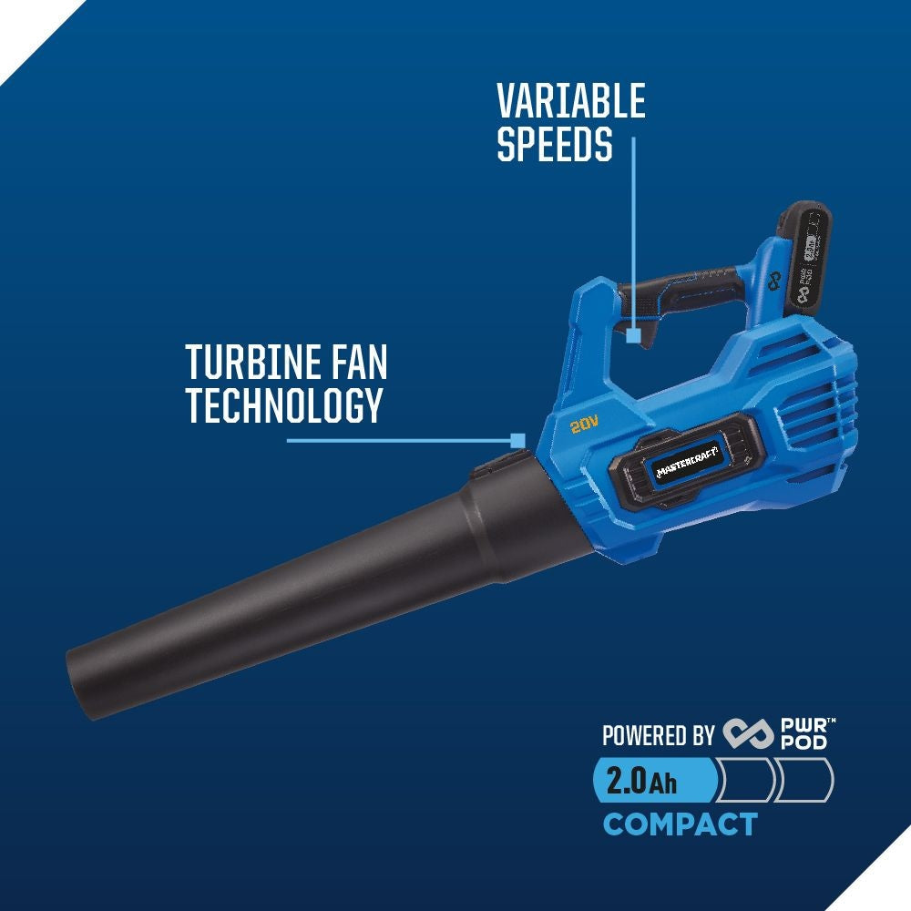 20V Cordless 12" String Trimmer and 370CFM Blower Combo Kit with 2 Ah Battery and Charger