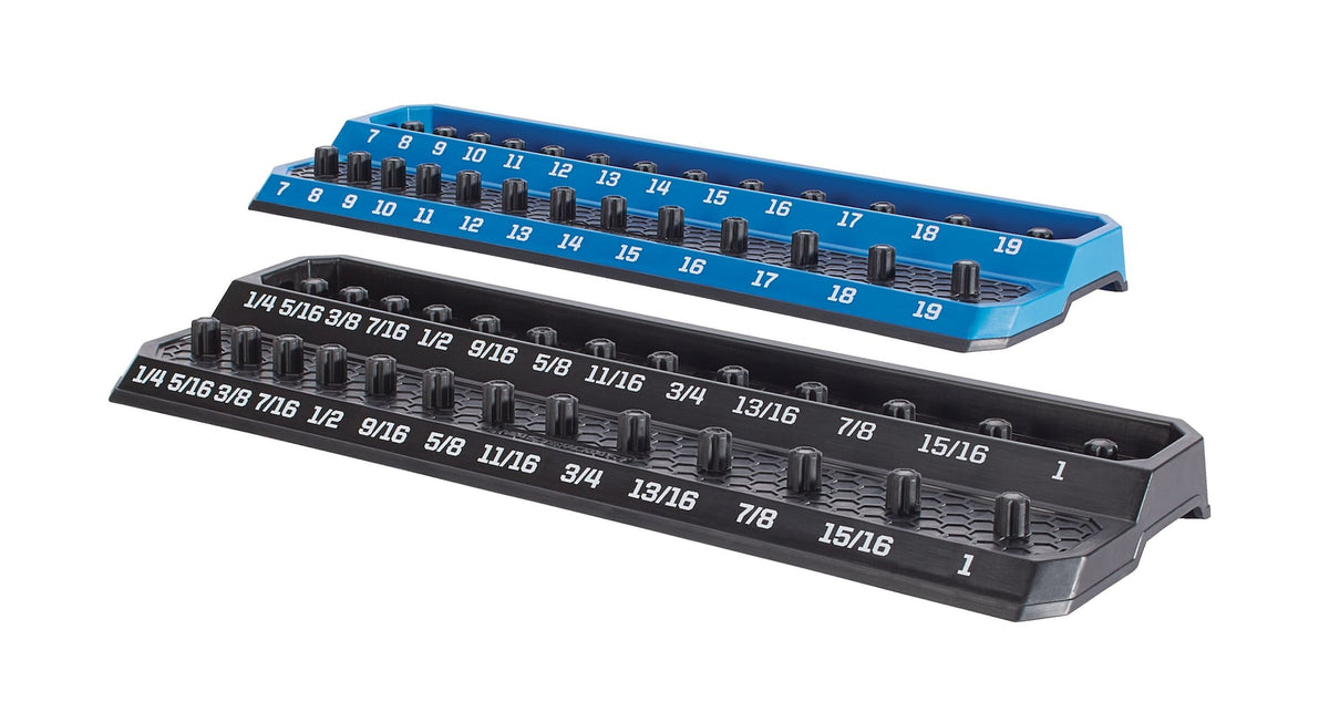 3/8-in Drive Socket Tray Organizer/Holder, 2-pk