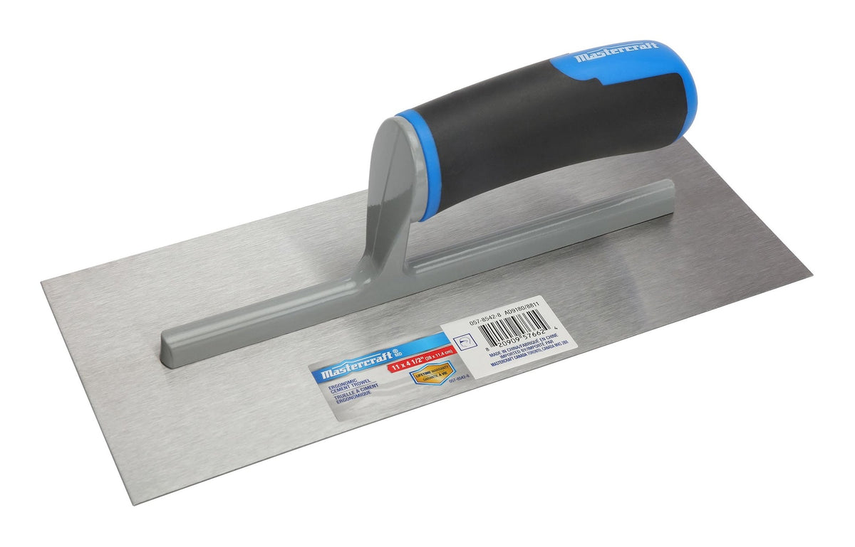 Ergonomic Cement Trowel, 11-in x 4.5-in