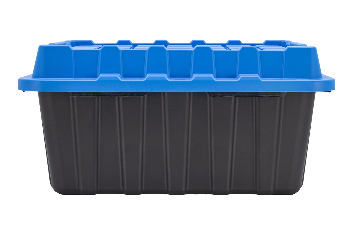 Heavy-Duty Polypropylene Tote with Domed Lid, 88-L