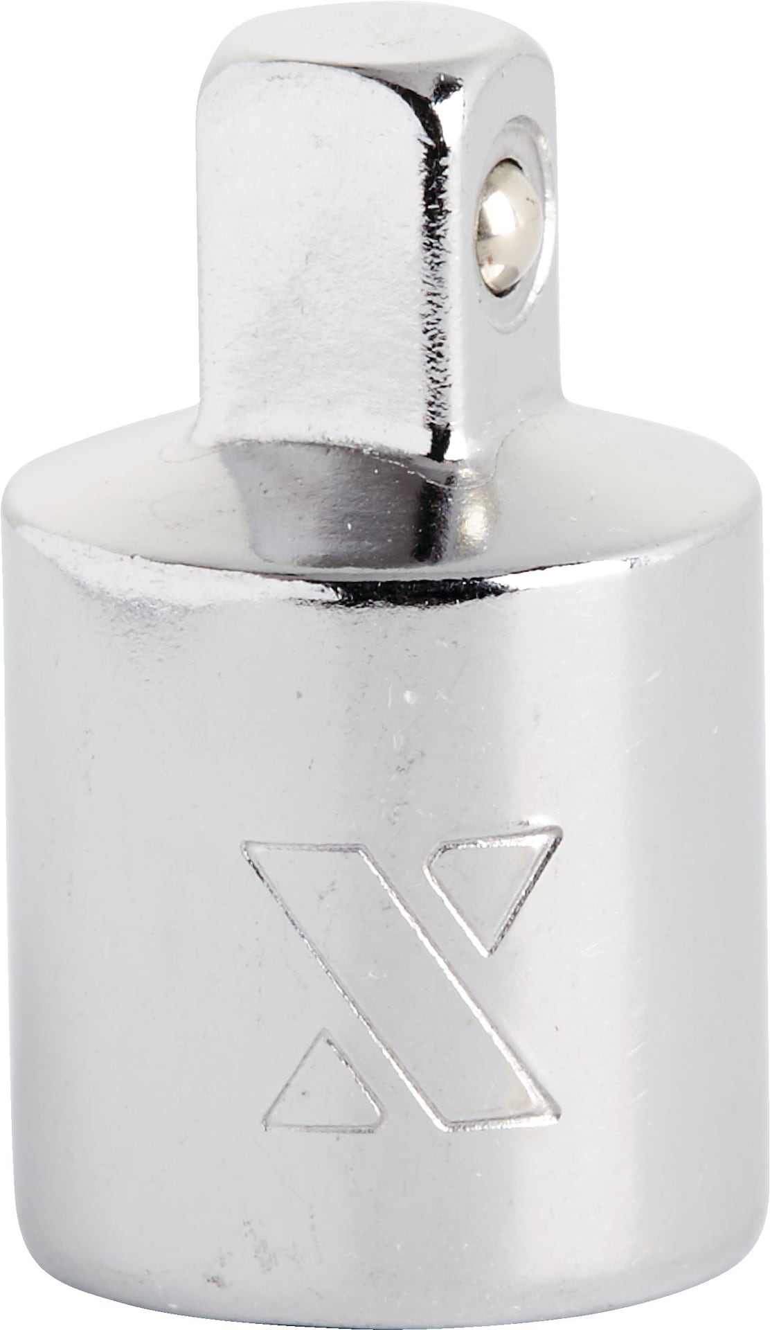MAXIMUM 3/8-in to 1/4-in Drive Socket Adapter, Nickel-Chrome Plating