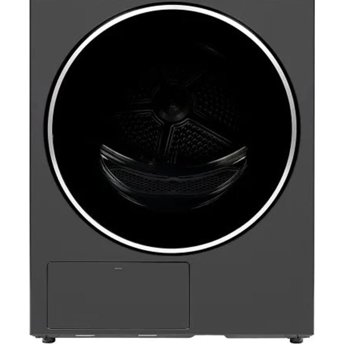 4.4 cu. ft. Graphite Steel Electric Ventless Dryer with Heat Pump and Stacking Kit
