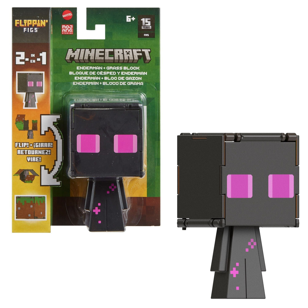 Flippin' Figs Collectible Figures, Various Characters