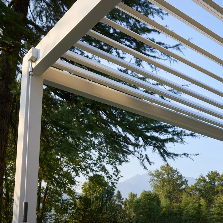 Mirador 8.8 ft. x 14.4 ft. Adjustable Louvered Aluminum Pergola