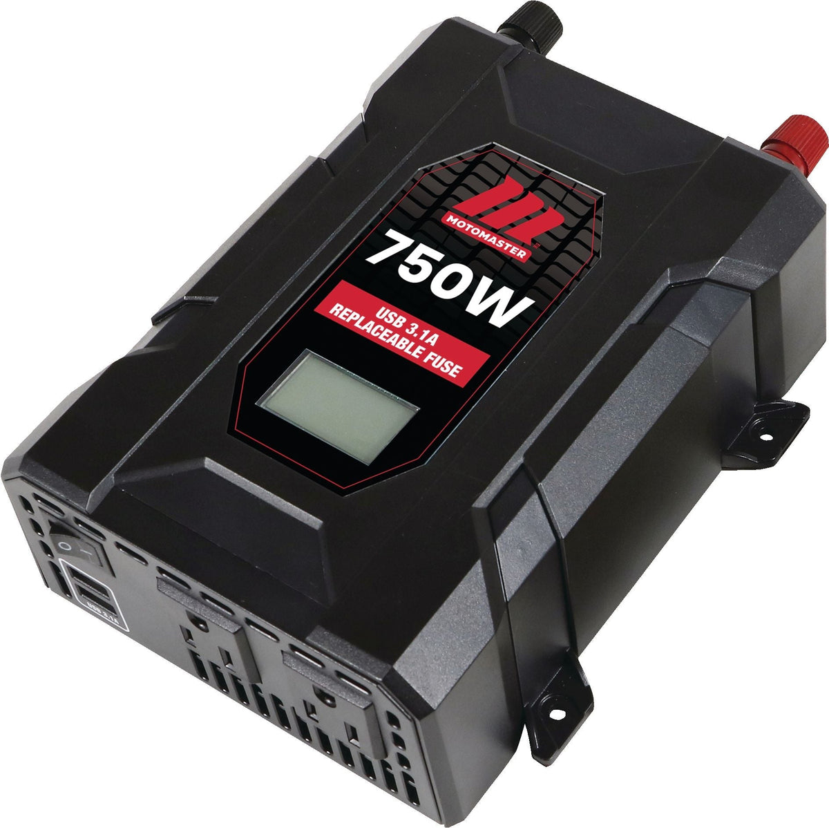 750W Power Inverter with LCD Screen, Grey