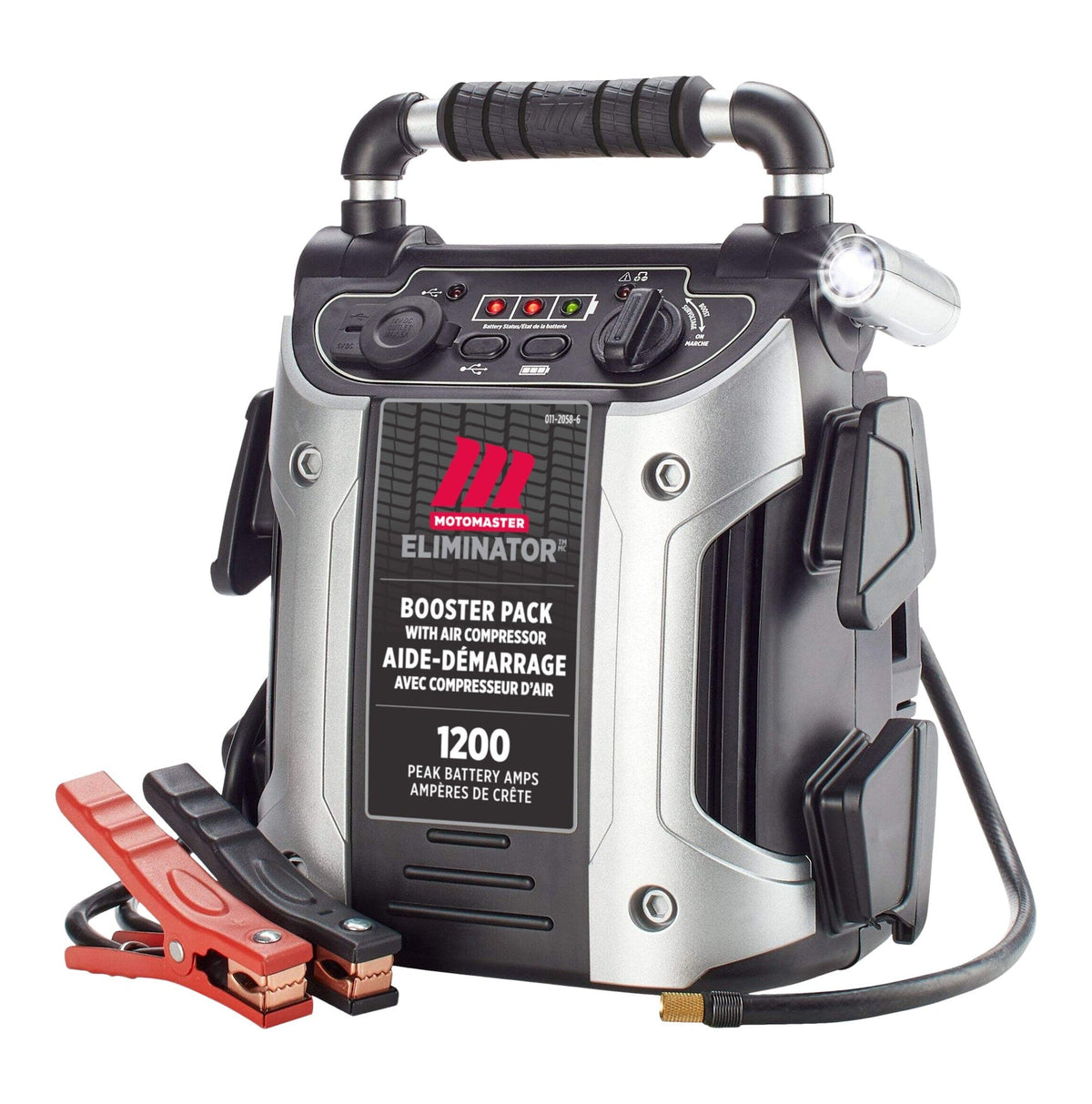 Eliminator Booster Pack with Air Compressor, 1200A