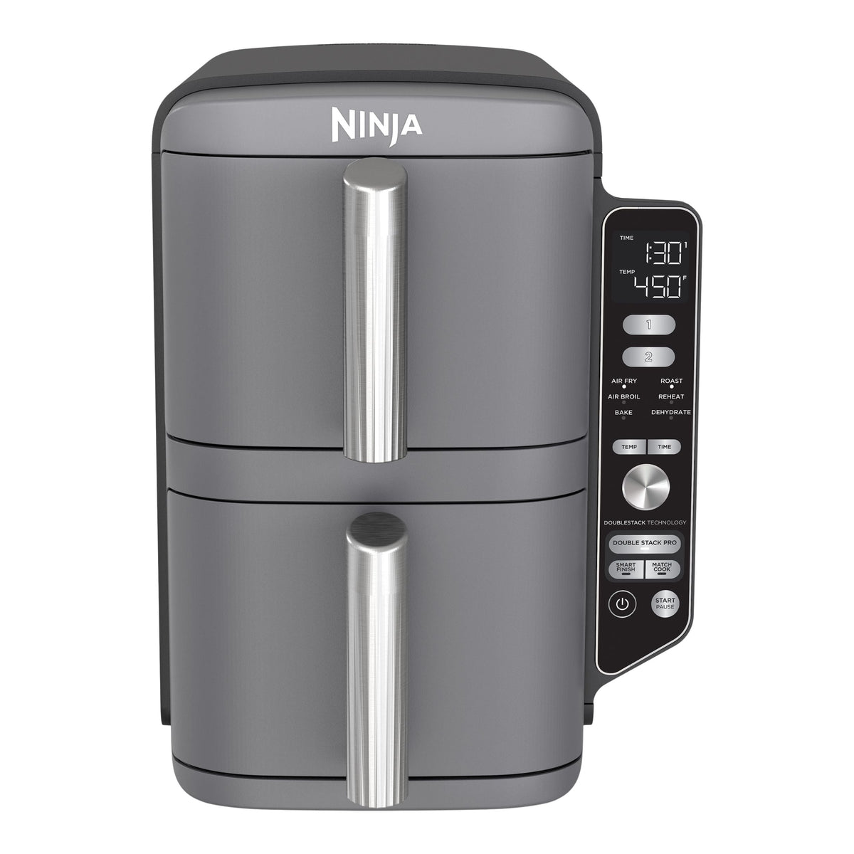 Ninja XL Multi-Rack Air Fryer with 2 Baskets & 6 Functions, 10-qt