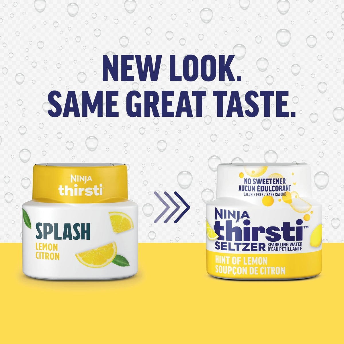 Ninja Thirsti SELTZER Lemon Flavoured Water Drops