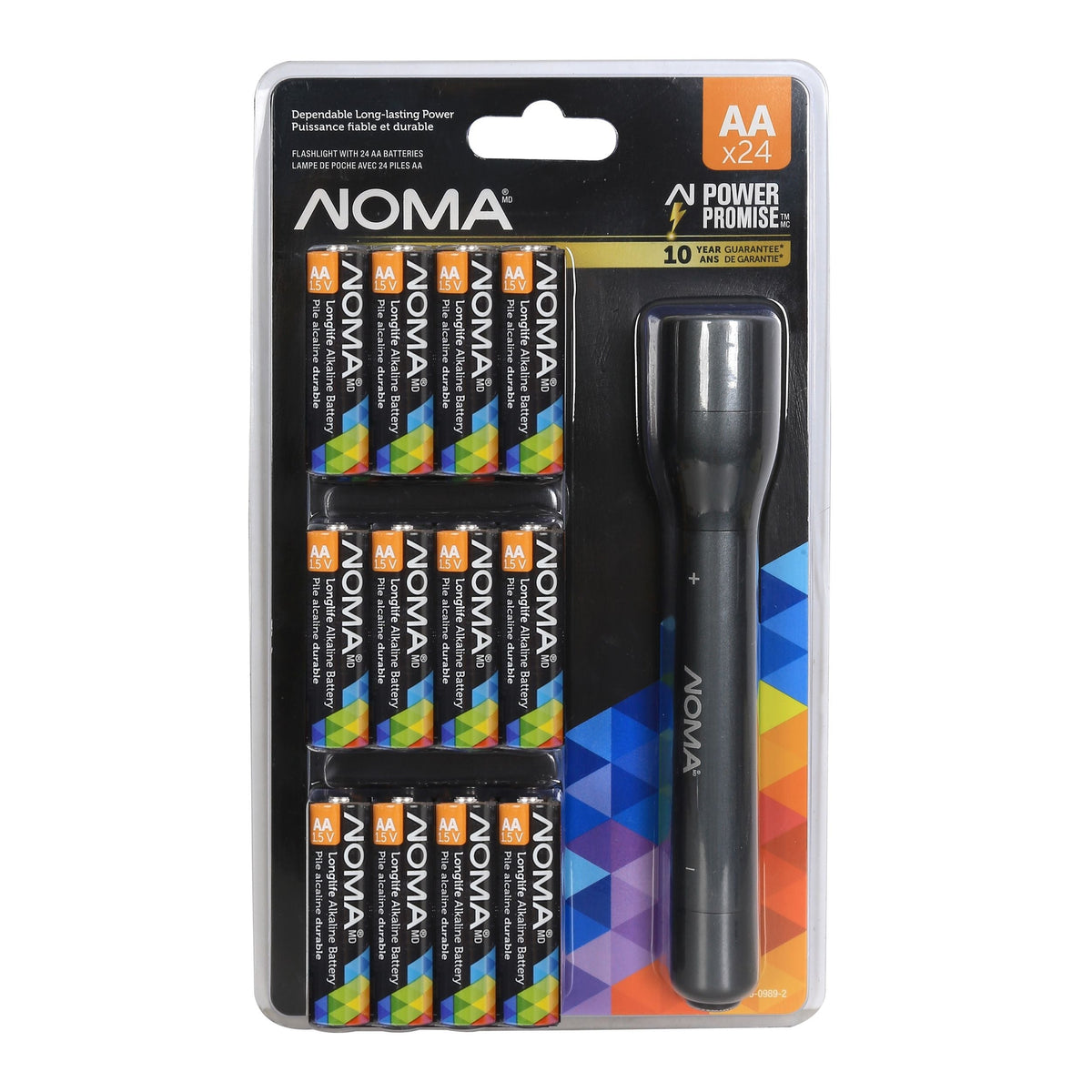AA24 Battery & Flashlight Combo