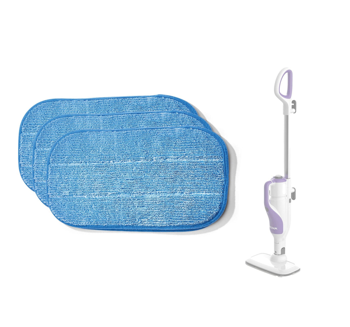 Steam Mop Replacement Pads, 3-pk