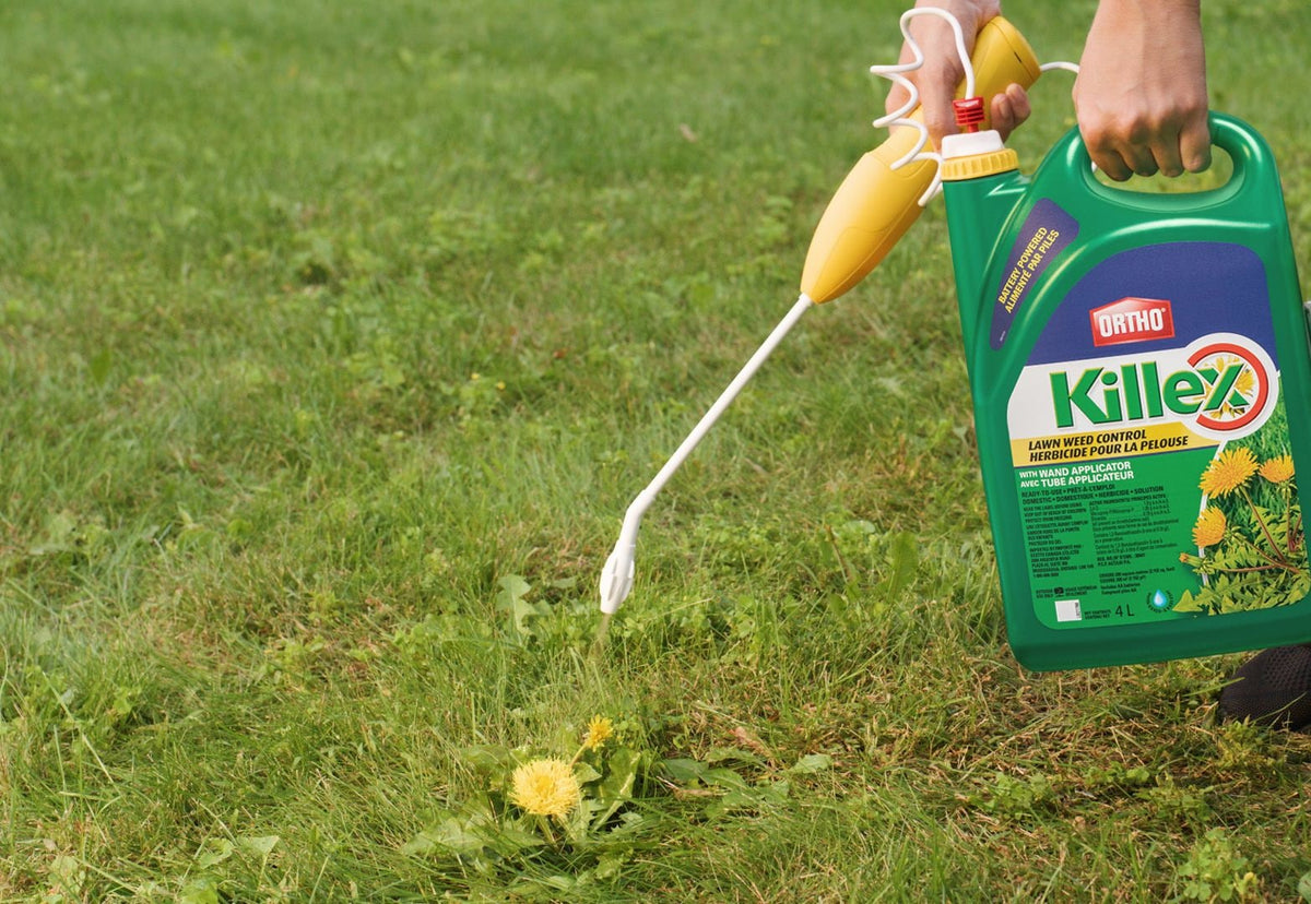 Killex Lawn Weed Control with Wand, 4-L