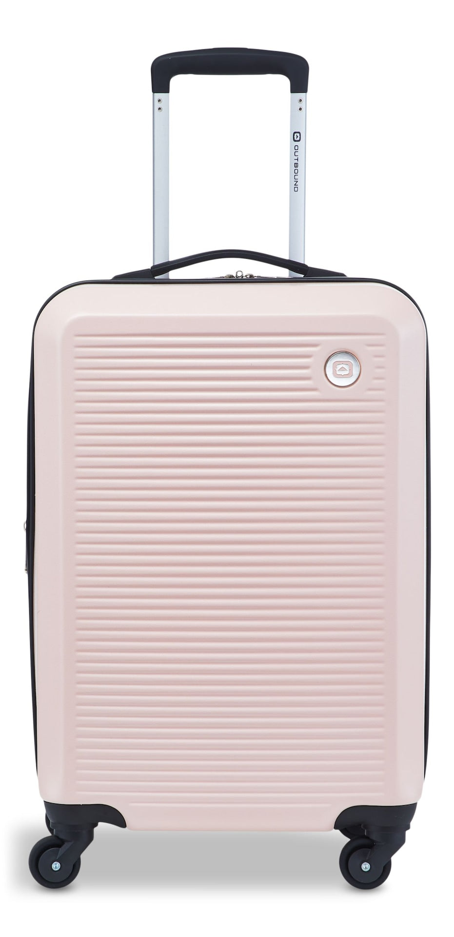 Outbound Hardside Carry-On Spinner Flex Travel Suitcase, Pink, 21-5/8-in