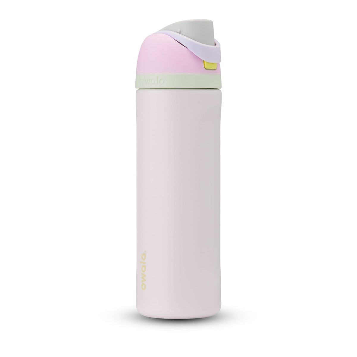 Stainless Steel Insulated Portable Reusable Water Bottle, 24-oz, Various Colours, with Built-in Straw