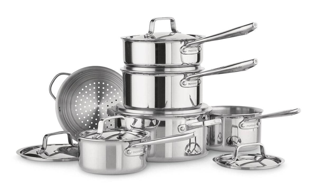 Canadian Professional Clad Cookware Set, Oven Safe, 12-pc