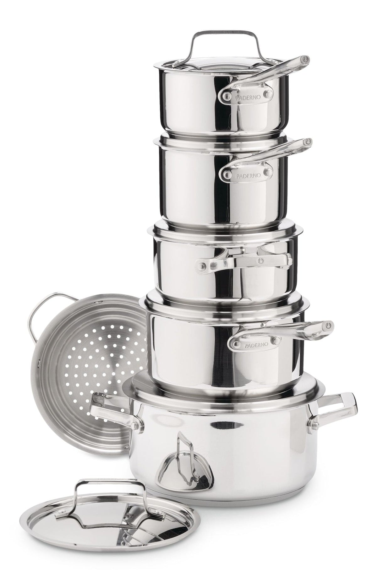 Canadian Signature Stainless Steel Cookware Set, 12-pc