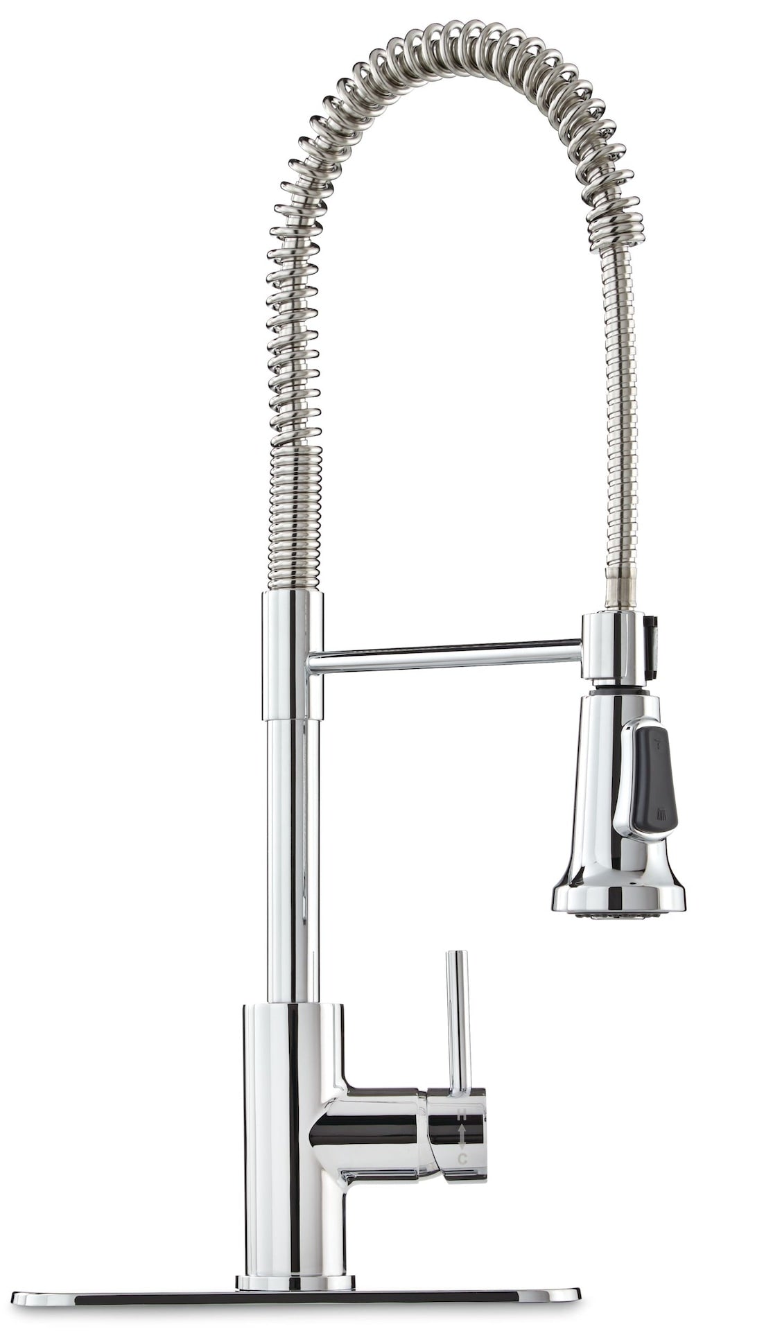Gourmet Single-Handle Pull-Down Kitchen Faucet, Chrome