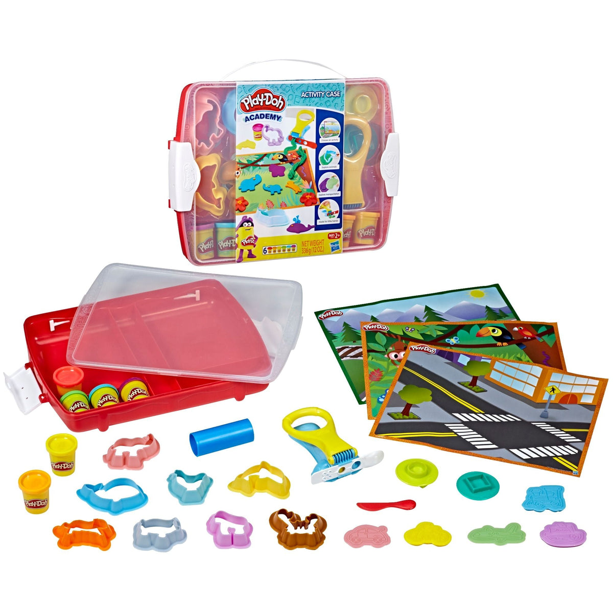 Activity Case with 16 Tools & 6 Colours, Ages 2+