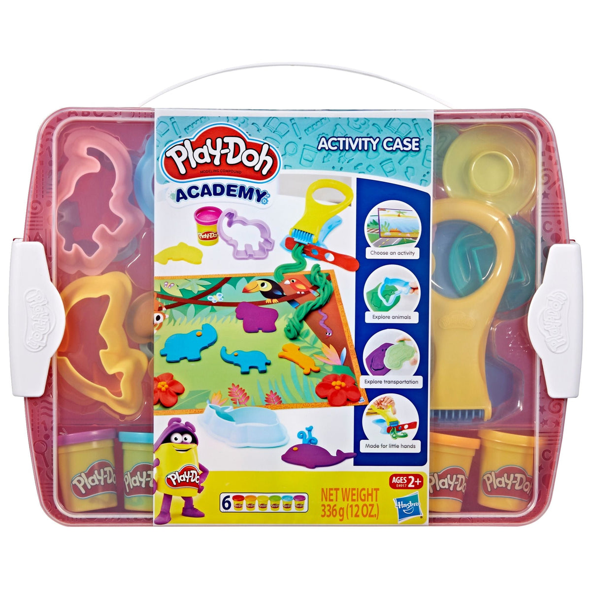 Activity Case with 16 Tools & 6 Colours, Ages 2+