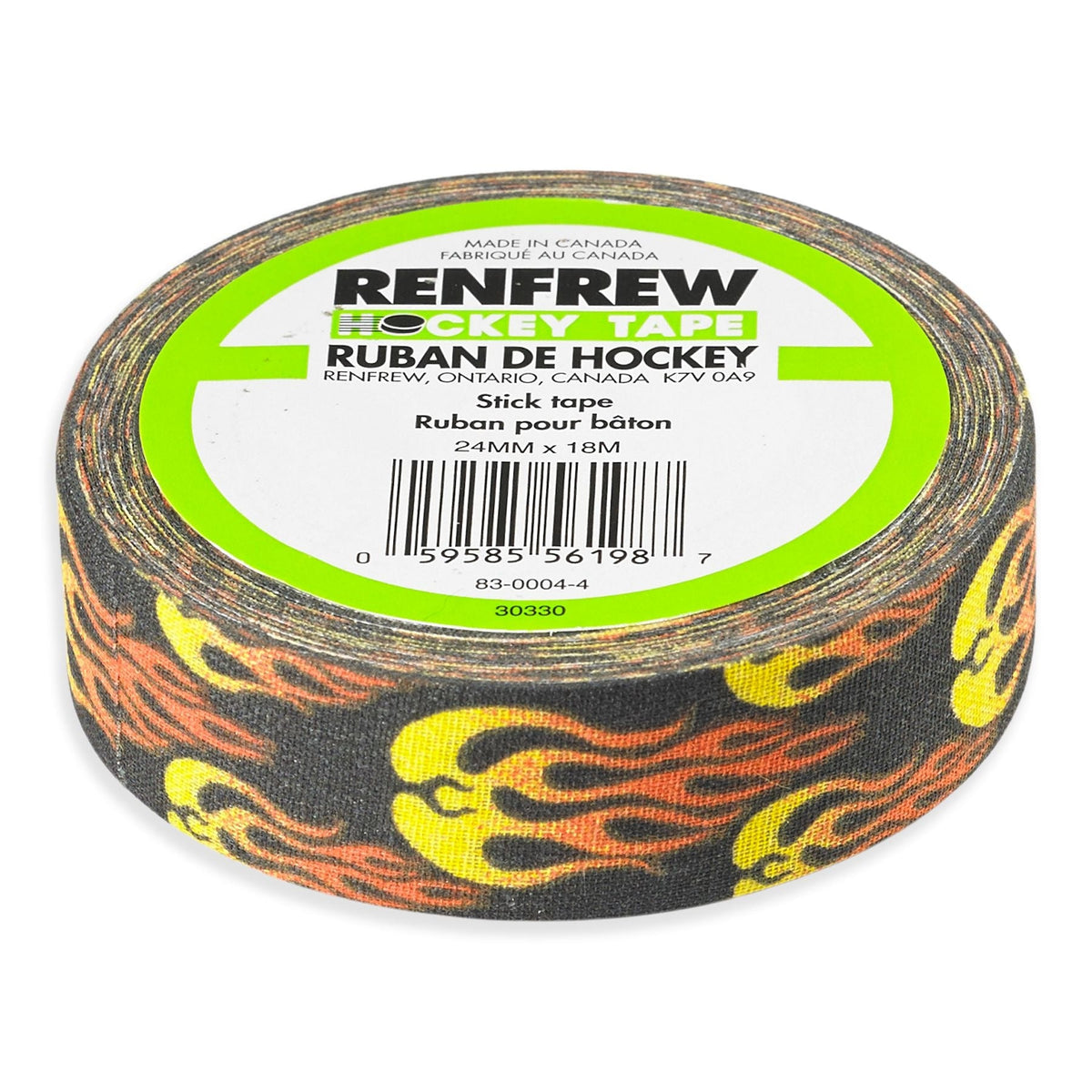Hockey Tape, Flame, 24-mm x 18-m