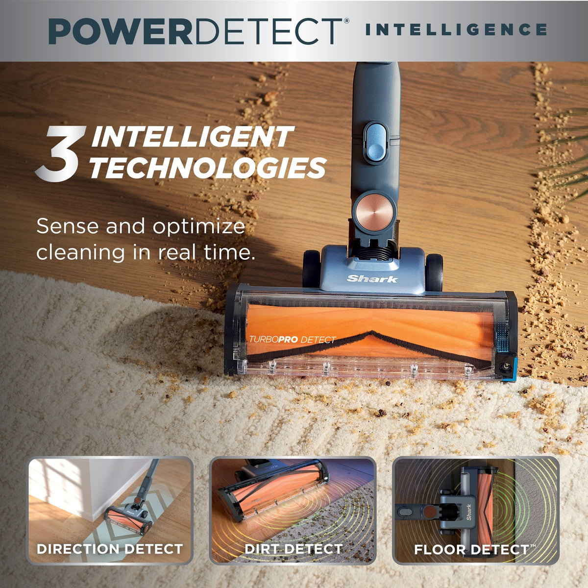 Shark Power Detect Speed Clean Auto Empty