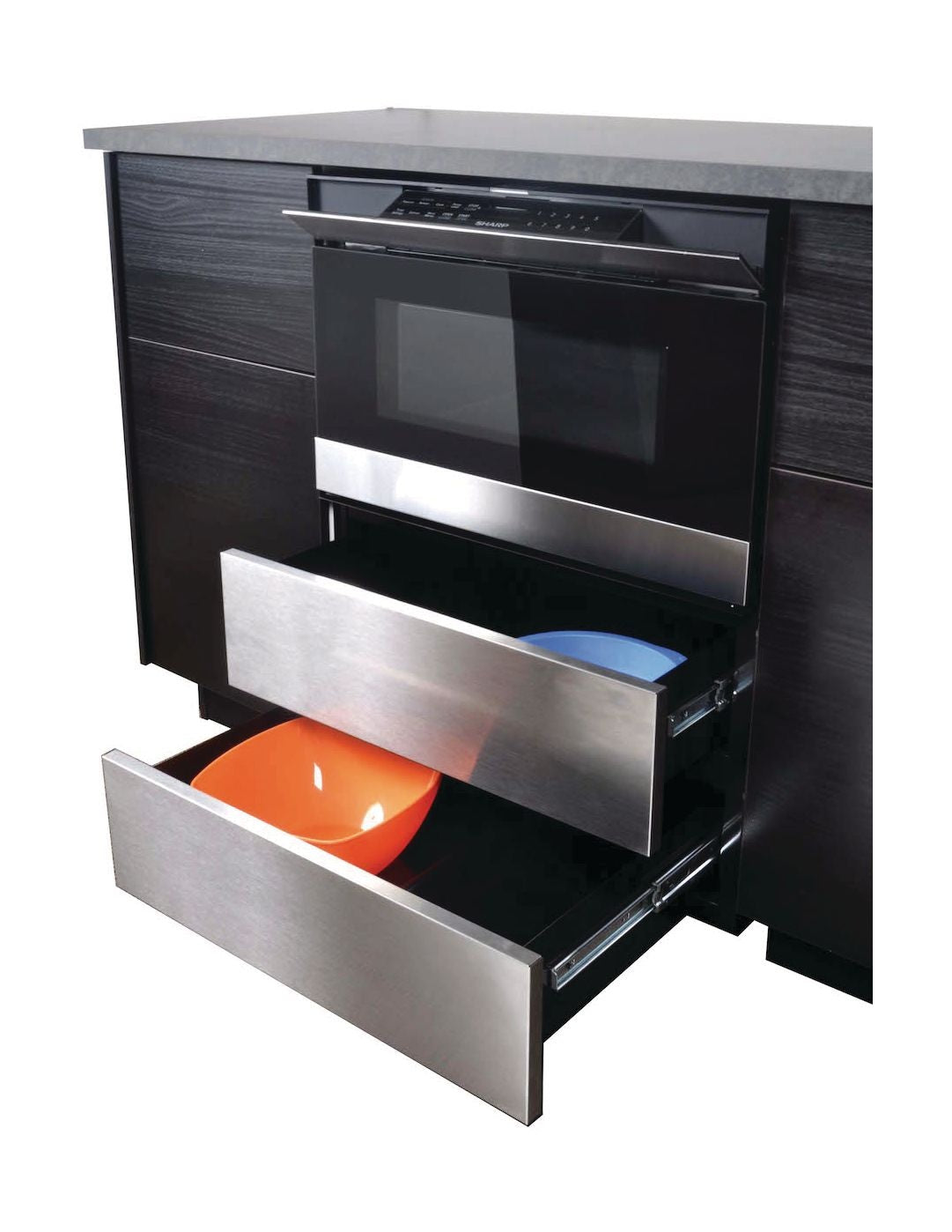 Sharp Under-the-Counter Microwave Drawer Pedestal, 24-in