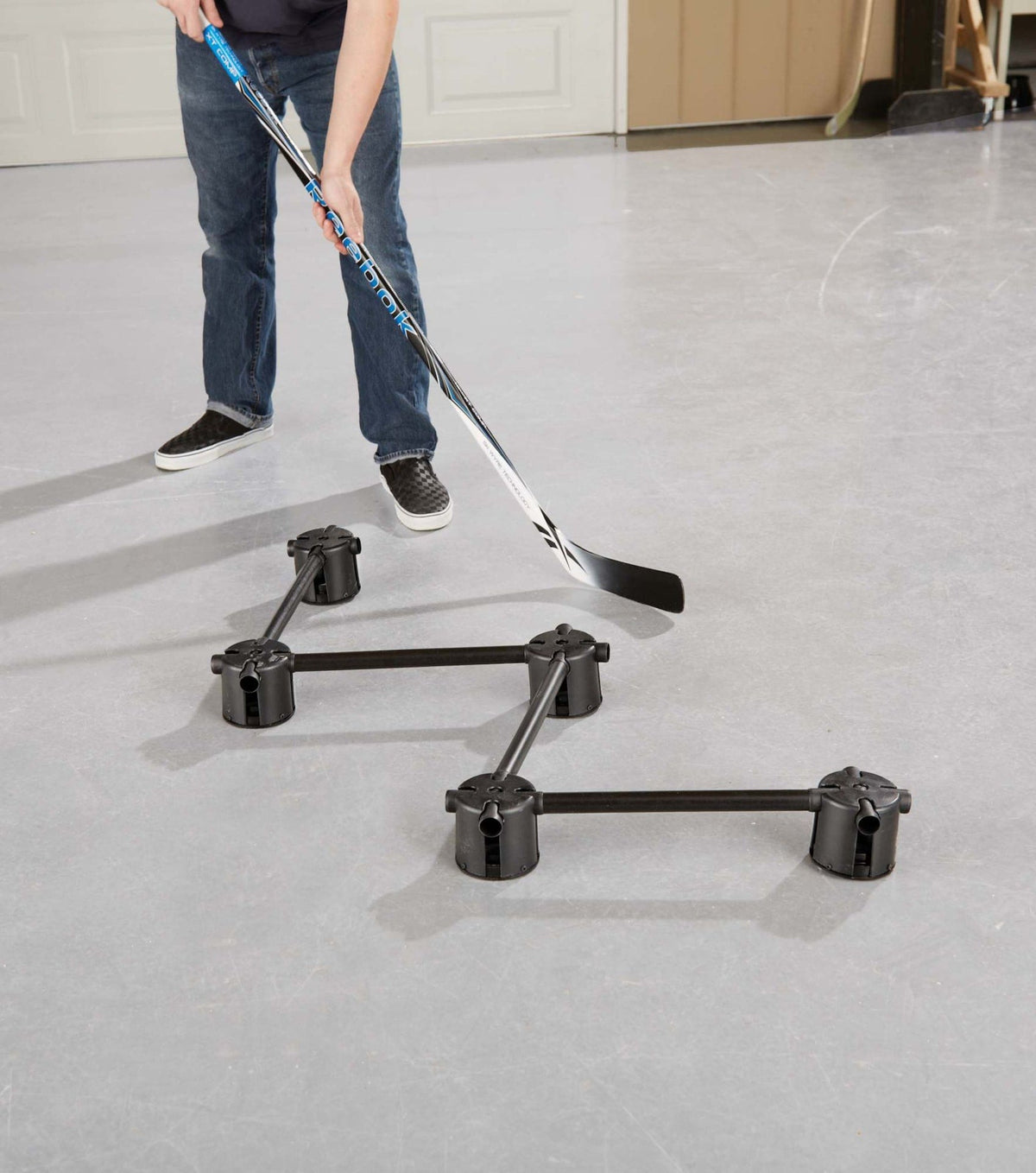 FI-6850 Hockey On/Off-Ice Stickhandling Training Aid, 4-ft