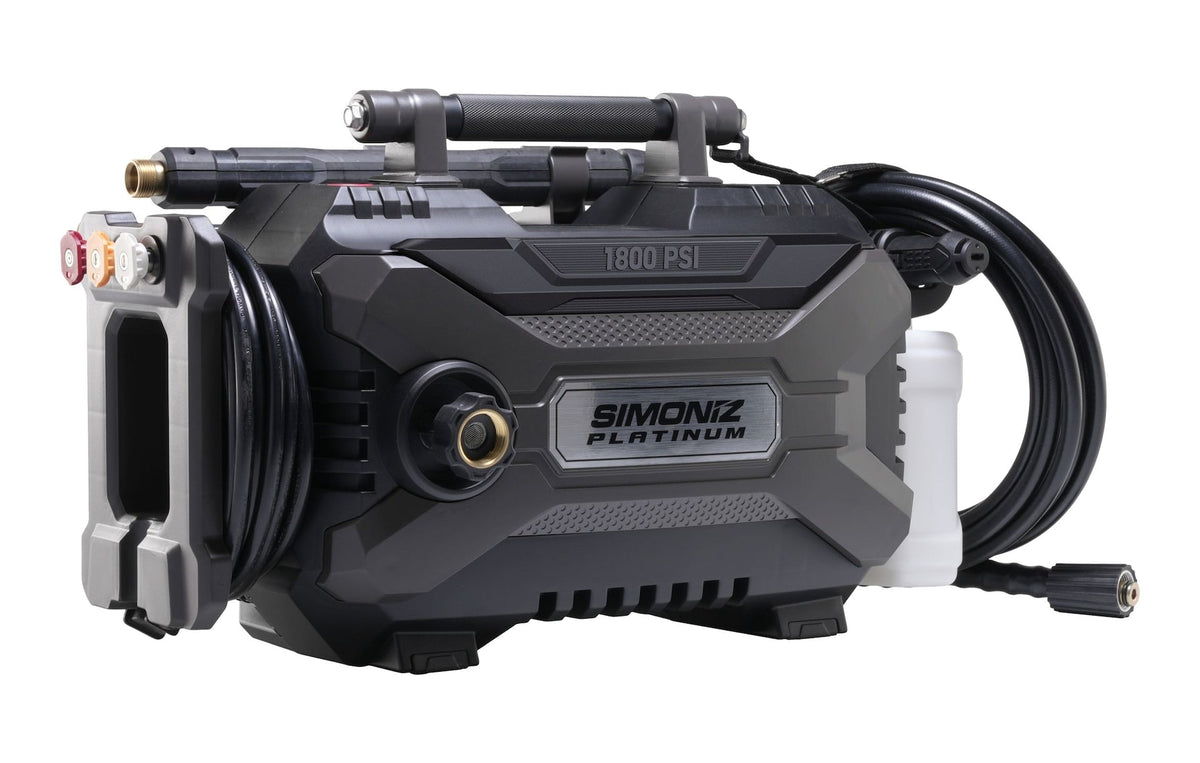 Platinum1800 PSI 2.0 GPM Corded Cold Water Brushed Electric Pressure Washer with Foam Blaster