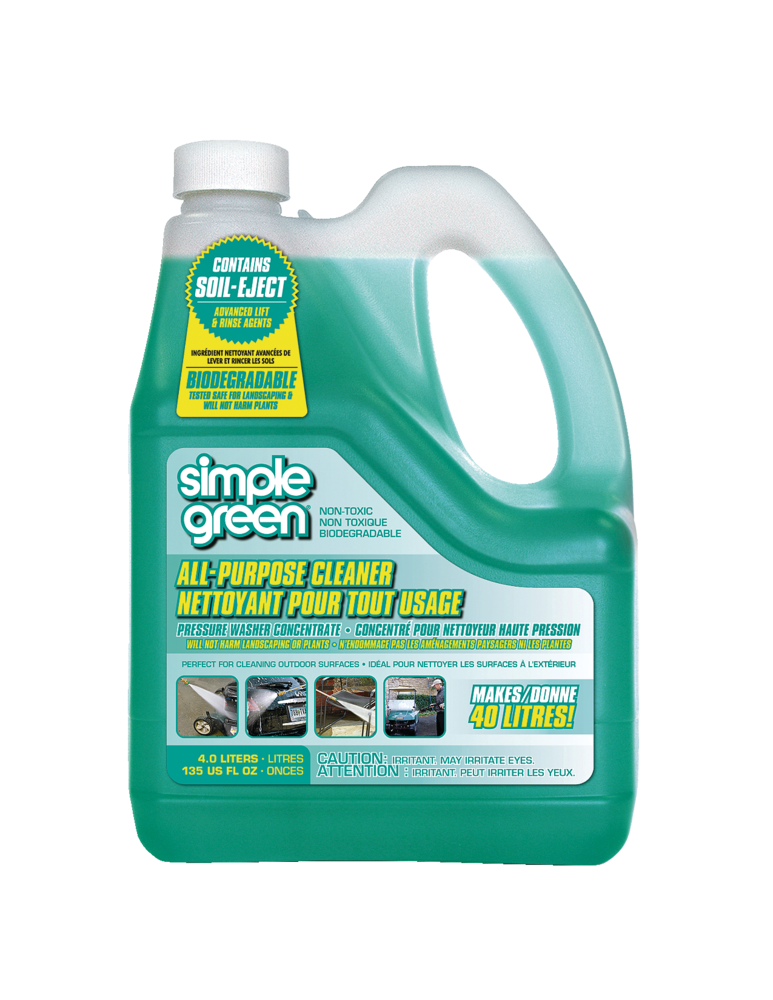 All-Purpose Concentrate Pressure Washer Detergent, 4L