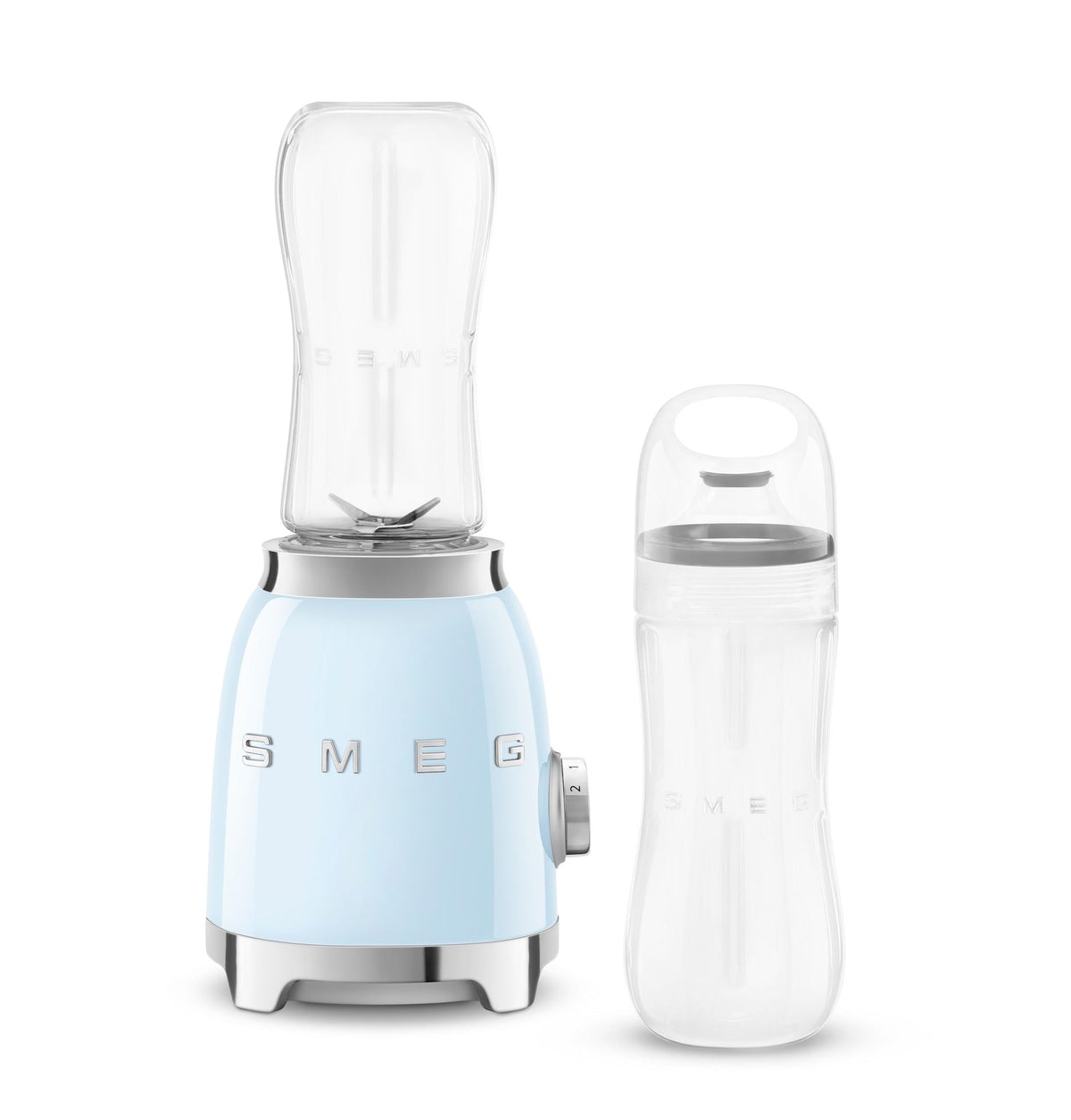 300W Stainless Steel Personal Jar Blender, Pastel Blue