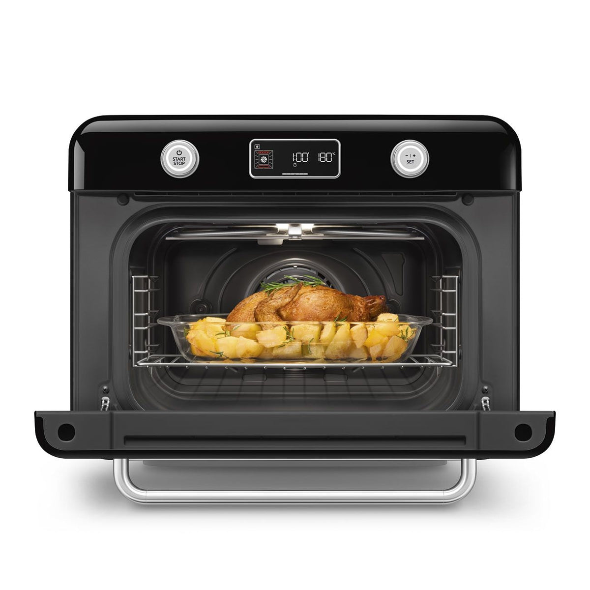 Combi Multifunction Steam Oven with Airfry, Black