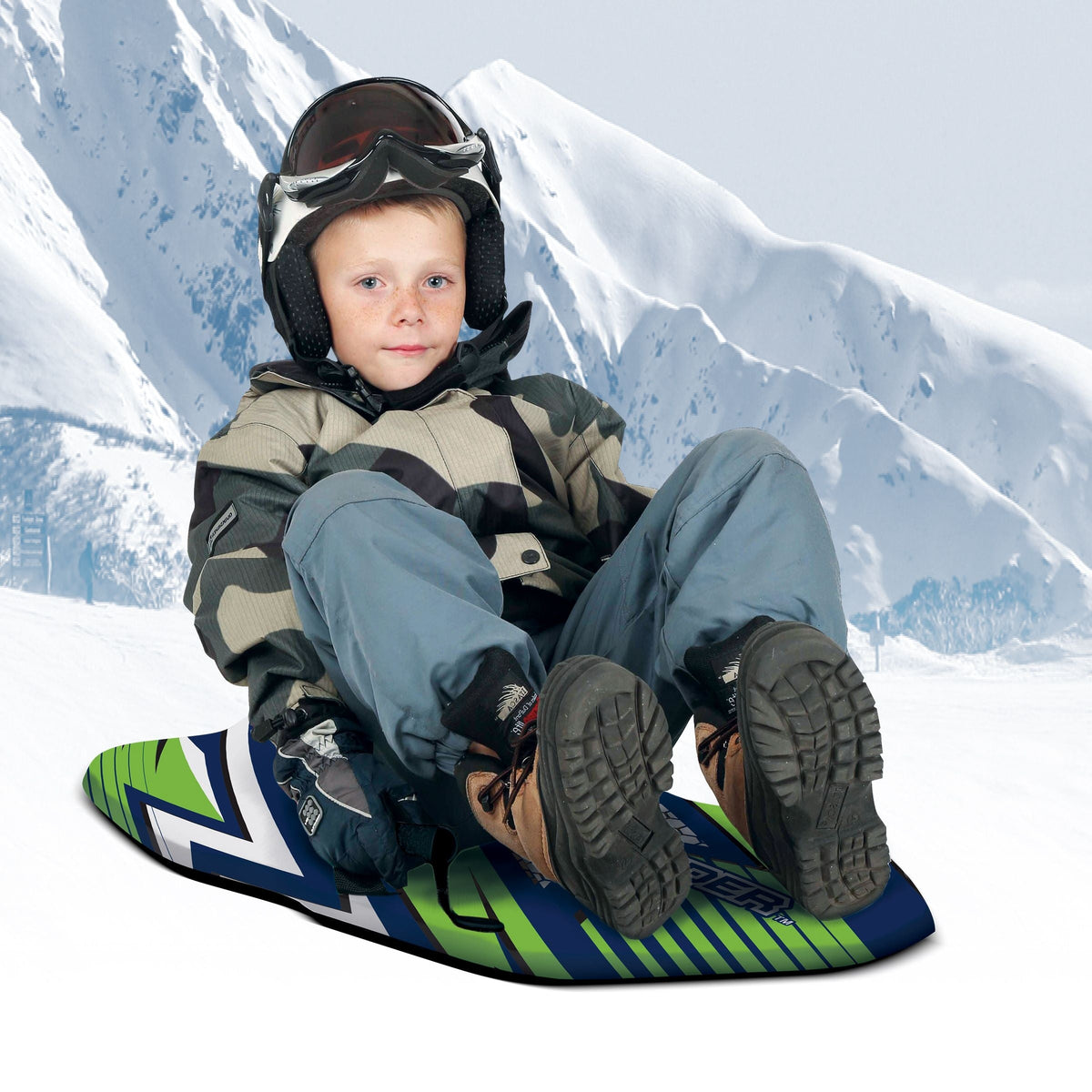 Snow Foam Snow Sled with Backpack Handles, 36-in
