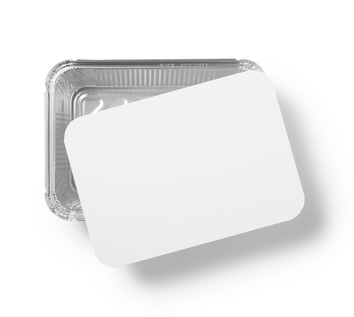 Aluminum Container with Board Lid, 30-pk