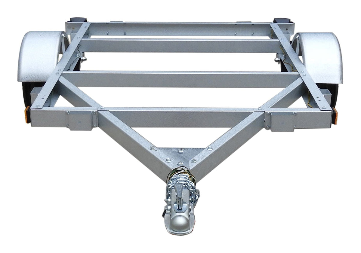 Galvanized Kit Trailer, 4-ft x 6-ft