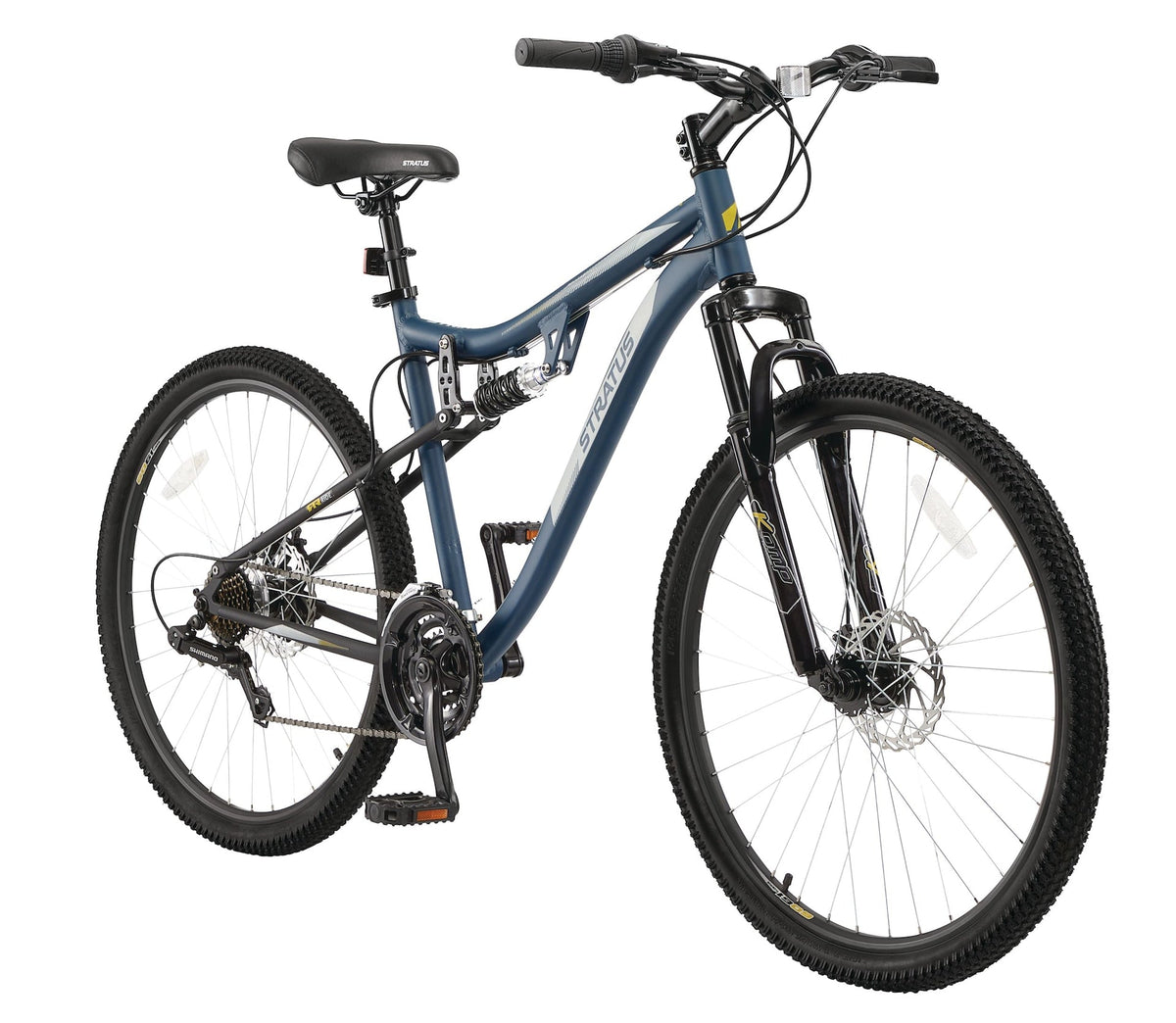 Striker Adult Bike, 21-Speed, 19-in Aluminum Frame, 27.5-in, Blue