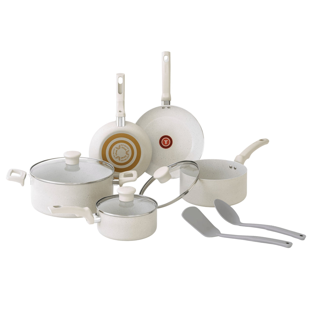 Beige 10-Piece Non-Stick Set, Beige