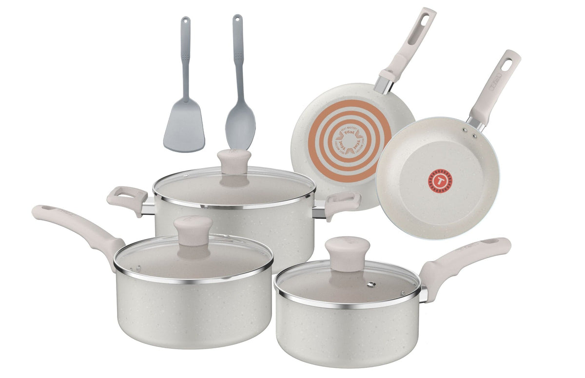 Beige 10-Piece Non-Stick Set, Beige