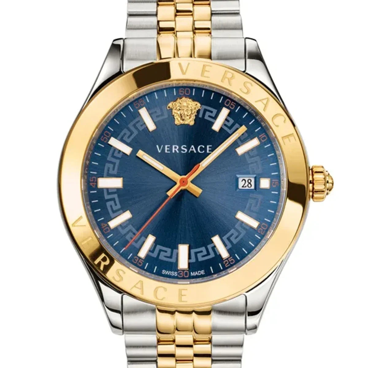 Versace Hellenyium Blue Dial Men's Watch